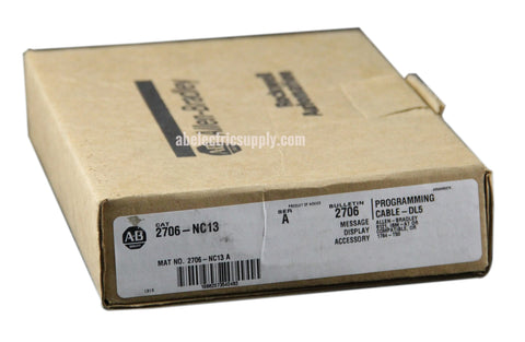 Original Packaging Allen Bradley 2706-NC13 Ser A DATALINERDL5,DL40/MESSAGEVIEW RS-232 U