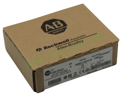 A2B Supply Packaging Allen Bradley CompactLogix 1769-OF4CI Ser A QTY