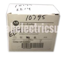 a2b supply packaging Allen Bradley Circuit Breaker 1492-SP3D040 Ser C