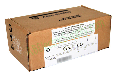A2B Supply Packaging Allen Bradley CompactLogix 1769-L32E Ser B QTY