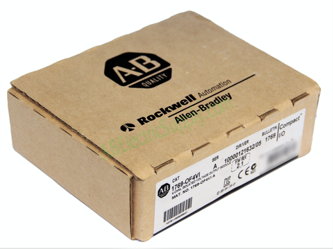 A2B Supply Packaging Allen Bradley CompactLogix 1769-OF4 Ser A QTY