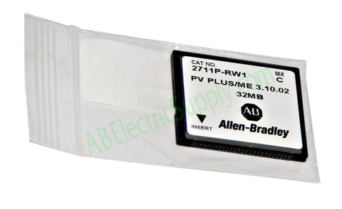 Allen Bradley 2711P-RW1 Ser C Panelview Plus/ ME 3.10.02 32MB