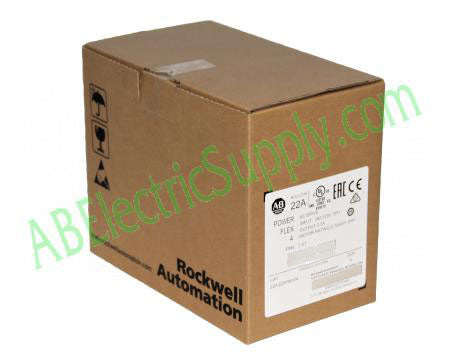 A2B Supply Packaging Allen Bradley PowerFlex 4 22A-D2P3N104 Ser A QTY