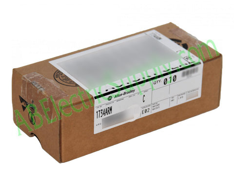 A2B Supply Packaging Allen Bradley I/O MODULE 1734-ARM-QTY10 Ser C
