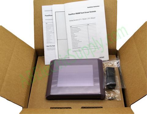 A2B Supply Packaging Allen Bradley 2711-T6C1L1 Ser B FRN 4.48 Panelview 600 24v DC
