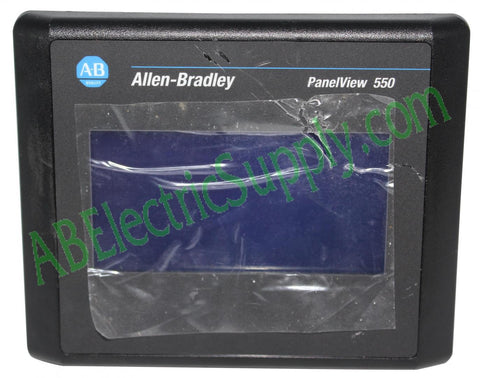 Surplus Allen Bradley - HMI Panelview 550 2711-T5A2L1 Ser B **READ**