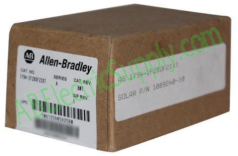 Original Packaging Open Allen Bradley Flex I/O 1794 1794-IF2XOF2IXT Ser A