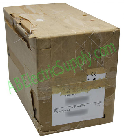A2B Supply Packaging Allen Bradley - Drives PowerFlex 40 22B-B2P3N104 Ser A