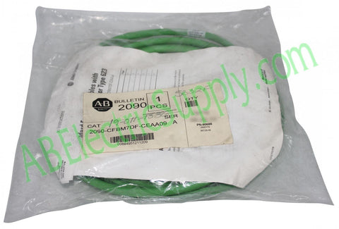 A2B Supply Packaging Allen Bradley - Drives Motor Cable Din Connector 2090-CFBM7DF-CEAA09 Ser A