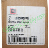 Eaton Cutler-Hammer Series G Molded Case Circuit Breakers - EG Frame EGB3070FFG