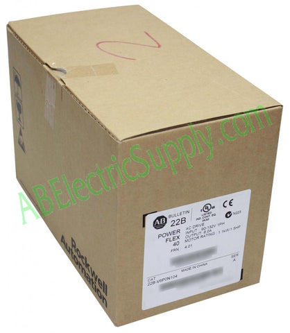 A2B Supply Packaging Allen Bradley - Drives PowerFlex 40 22B-V6P0N104 Ser A QTY
